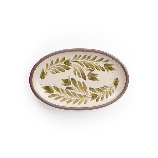 Oval Platter, Medium, Reverdir: Tulip Variation I