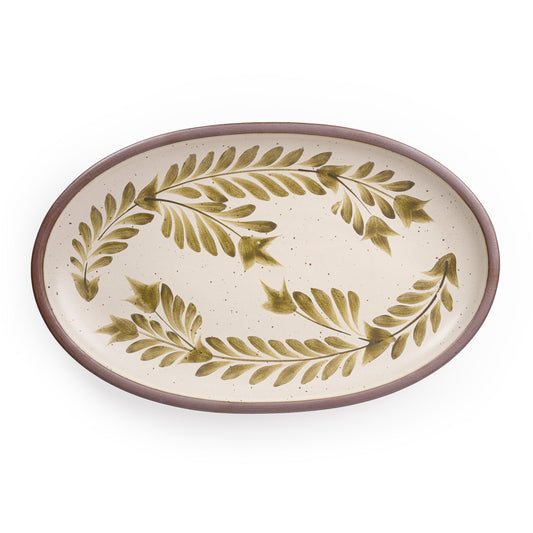 Oval Platter, Large, Reverdir: Tulip Variation V