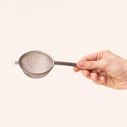 Hammered Steel Strainer
