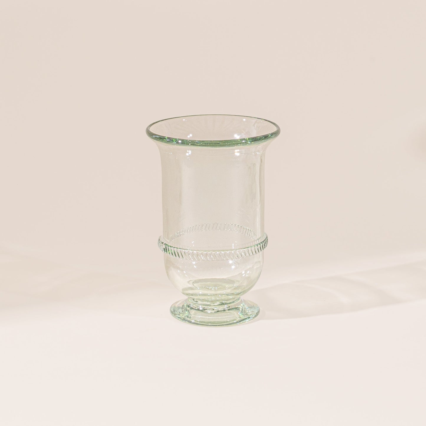 Banded Glass Vase