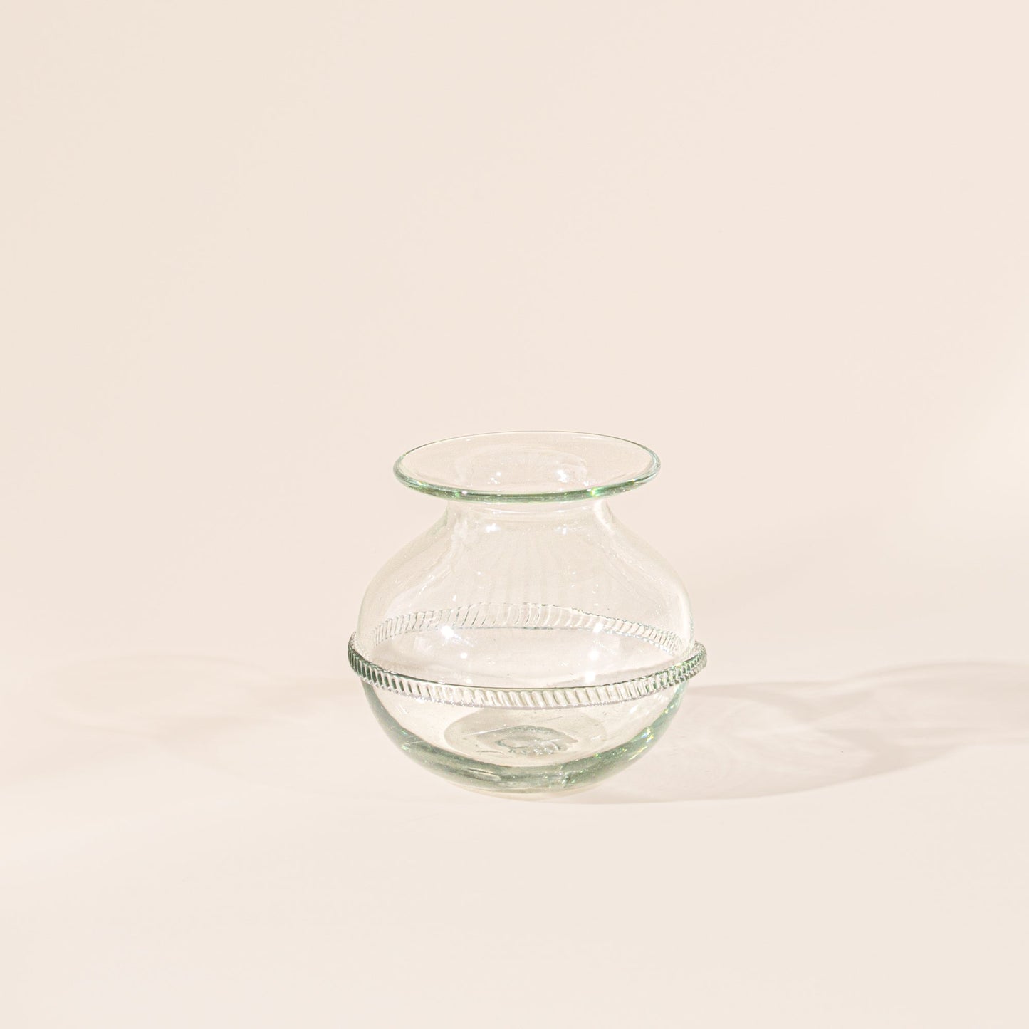 Banded Glass Vase