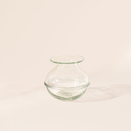 Banded Glass Vase
