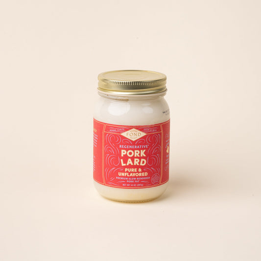 Regenerative Pork Lard