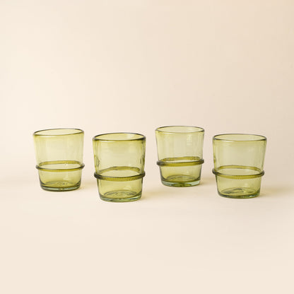 Banded Glassware