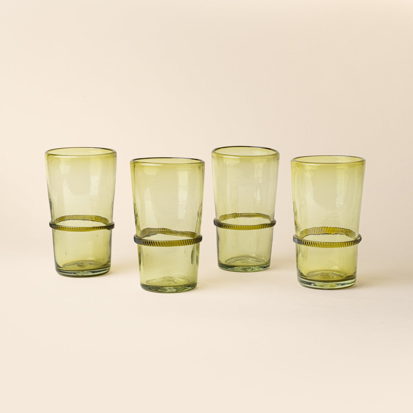 Banded Glassware
