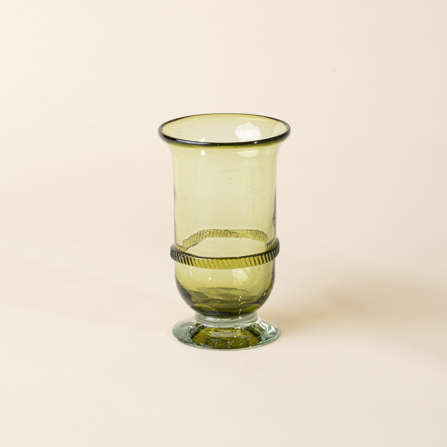 Banded Glass Vase