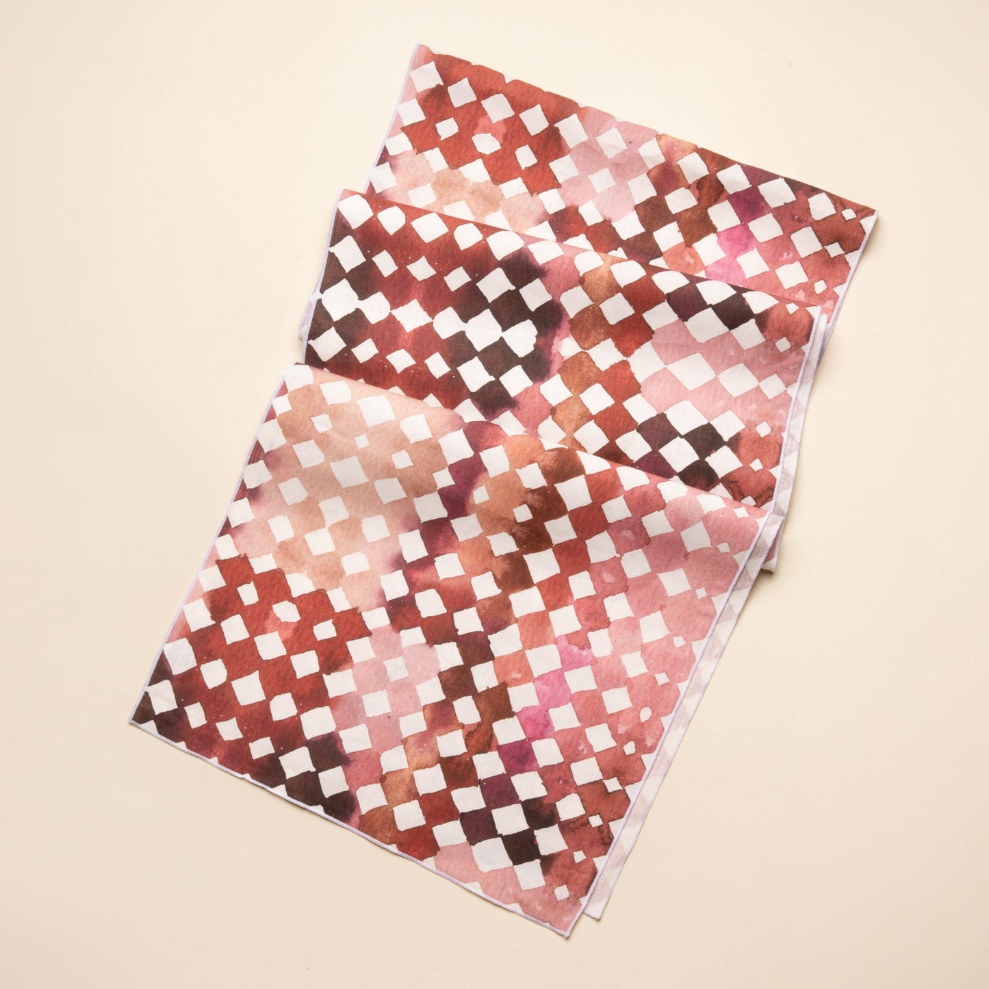 Watercolor Diamonds Table Linens