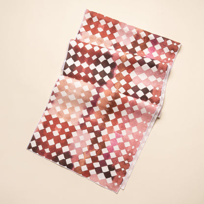 Watercolor Diamonds Table Linens