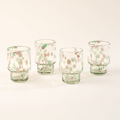 Dappled Glassware