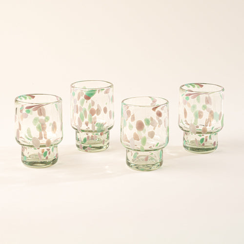 Dappled Glassware