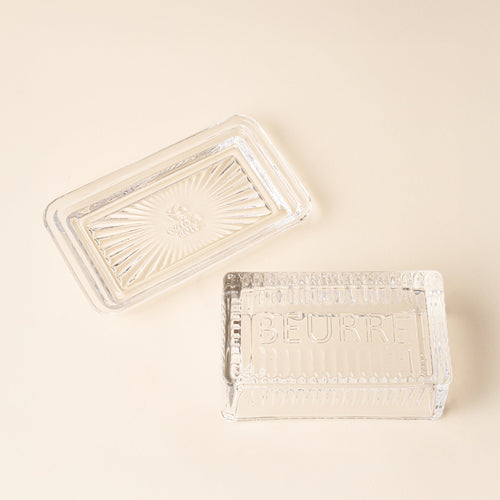 Glass Beurre Dish