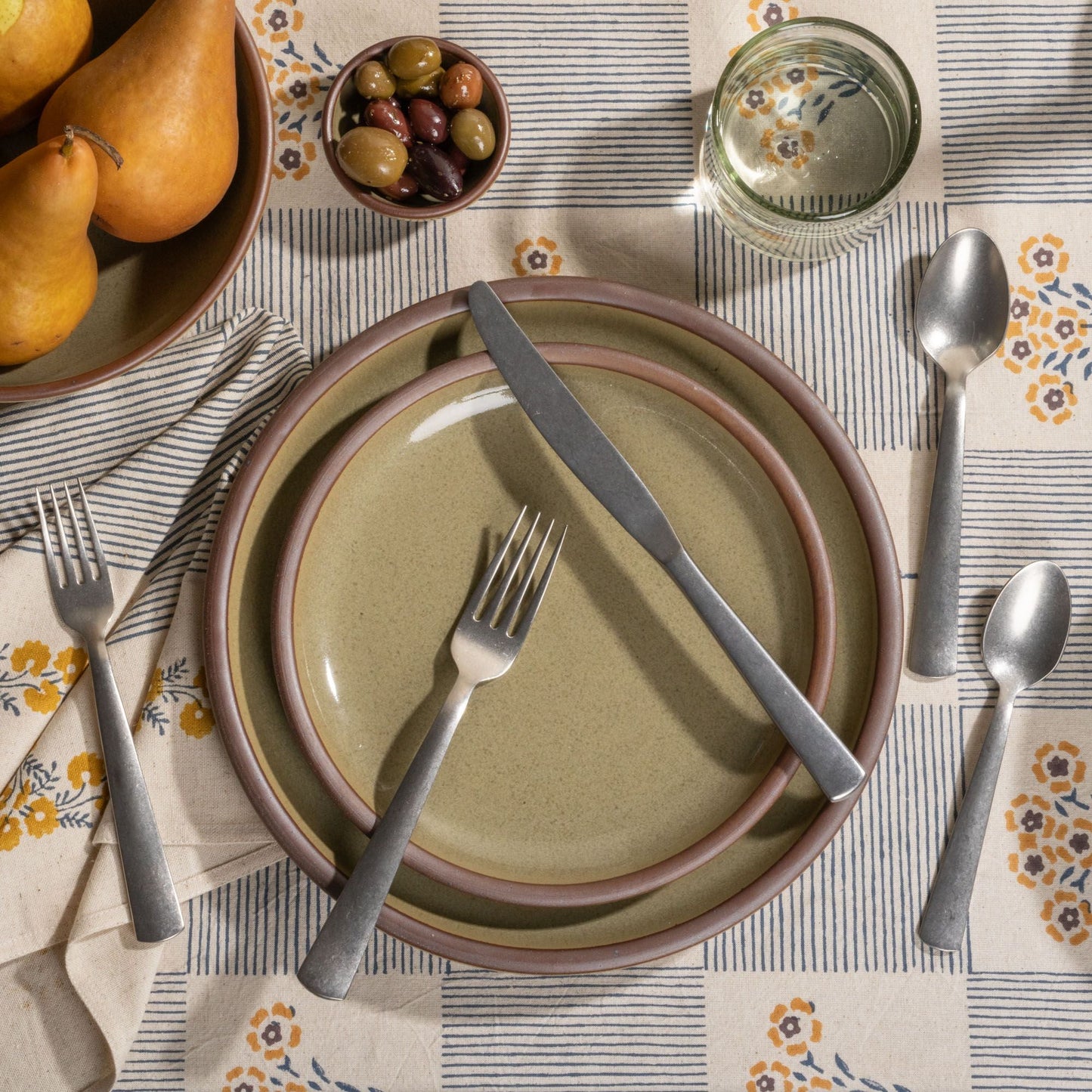 Fuller Stainless Steel Flatware, 5-Piece Set