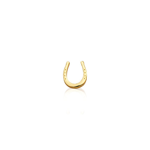 Made Mine Charms - Horseshoe Charm (Gold)