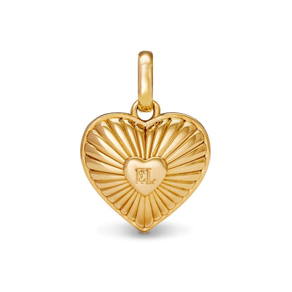 Entwine Custom Heart Necklace (Gold)