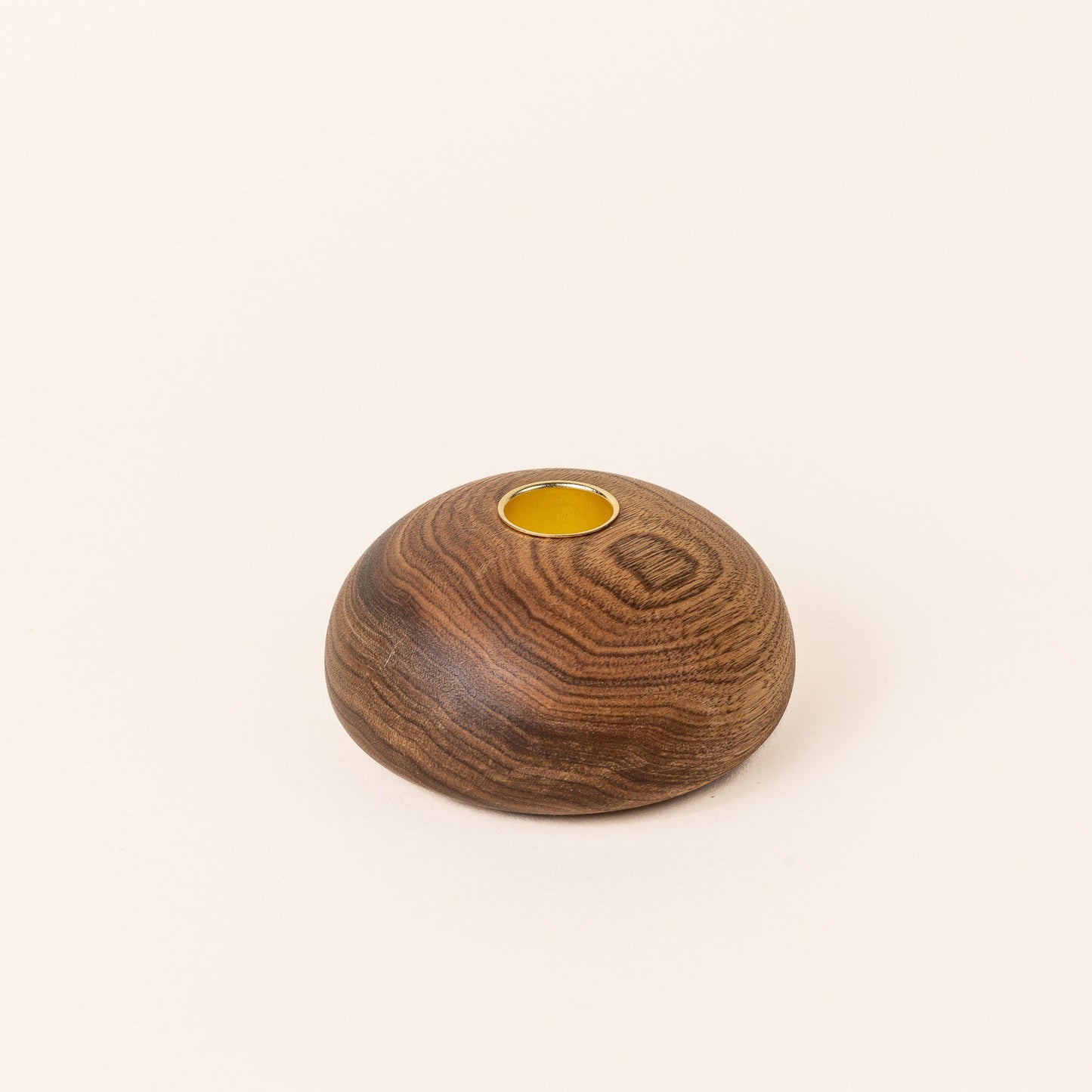 Butternut Wood Candle Holder
