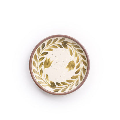Hand Painted Side Plate, Tulip Crown