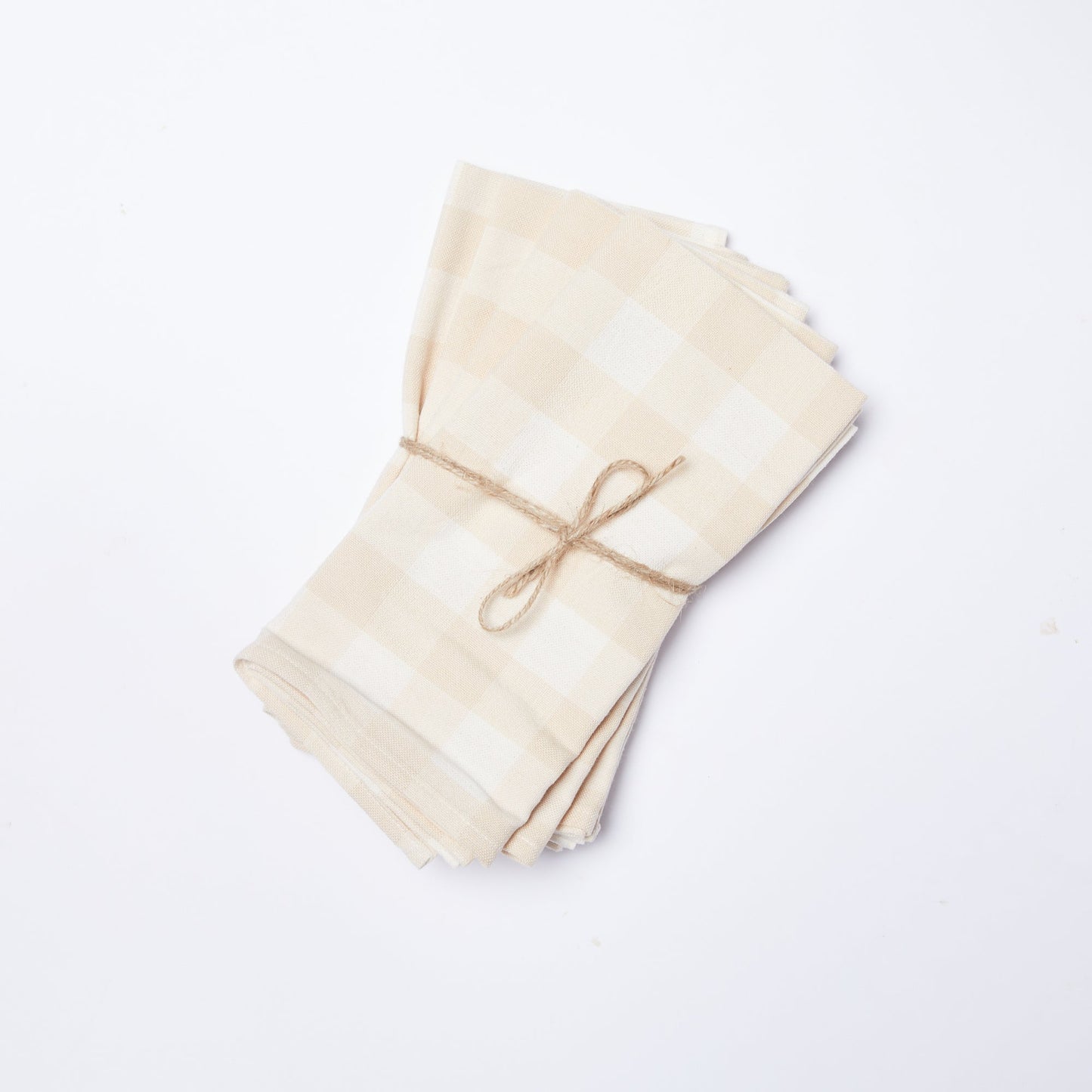 Gingham Napkin Set of 4