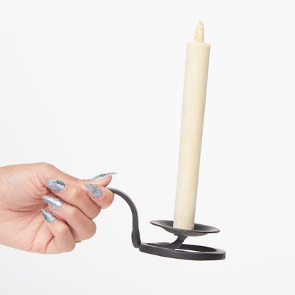 Cast Iron Candle Holder