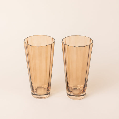 Sunday Highball Glasses, Pair