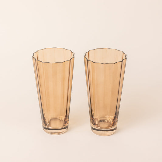 Sunday Highball Glasses, Pair