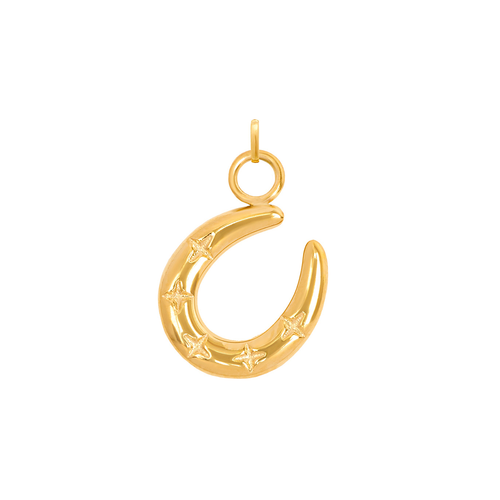Horseshoe Charm (Gold)