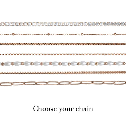 Mini Signature Name Bracelet (Rose Gold)