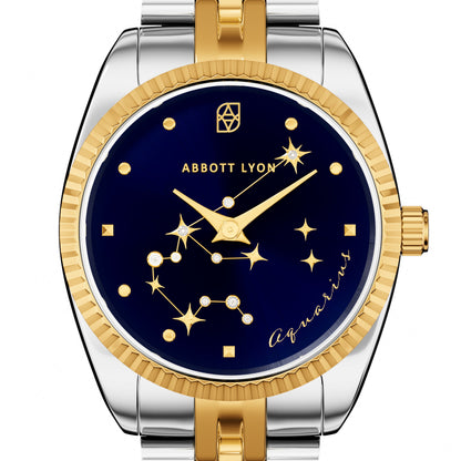 Belgravia 30 Zodiac Watch (Gold/Silver)