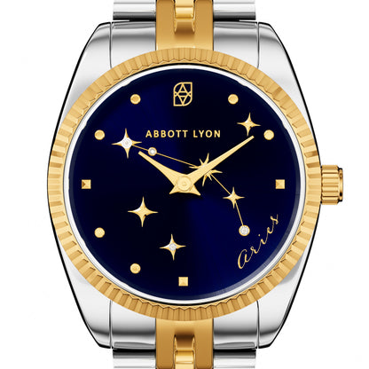 Belgravia 30 Zodiac Watch (Gold/Silver)
