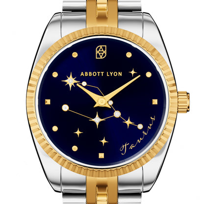 Belgravia 30 Zodiac Watch (Gold/Silver)