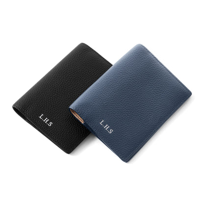 Leather Passport Holder (Black)