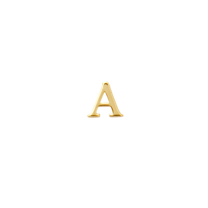 Stories Initial Pendant (Gold)