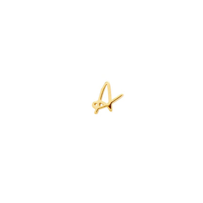 Made Mine Script Letter Bracelet (Gold)