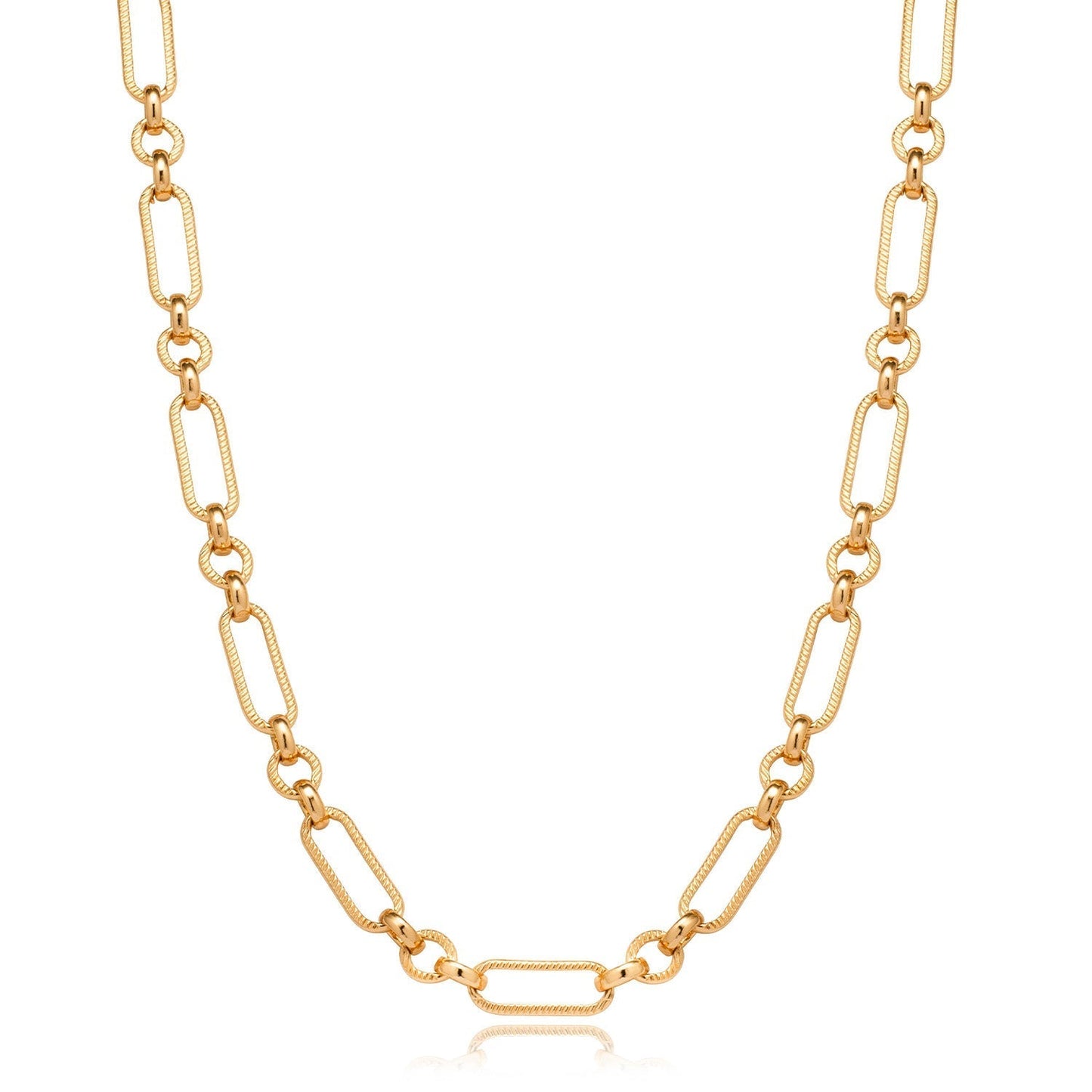 Pale Pink Opal Heart Necklace (Gold)
