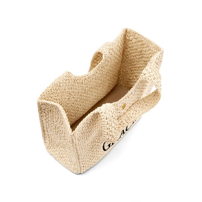 Personalised Raffia Bag - Test