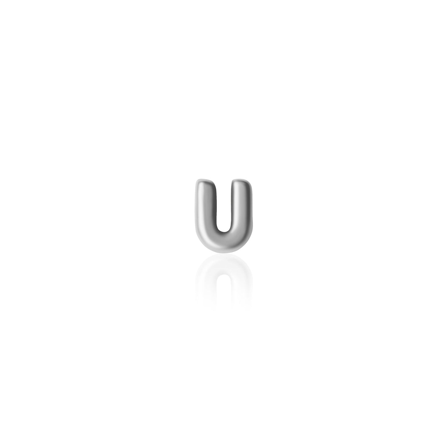 Fixed Charm - Bubble Initial Charm (Silver)