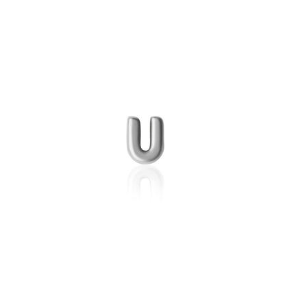 Fixed Charm - Bubble Initial Charm (Silver)