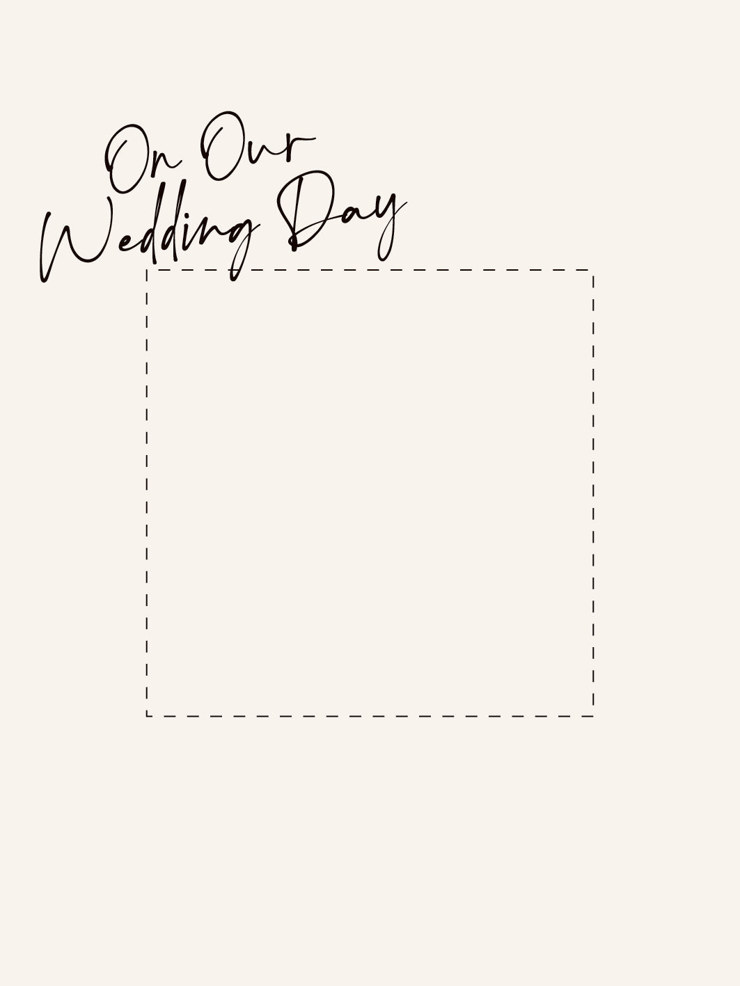 Bridal Greetings Card