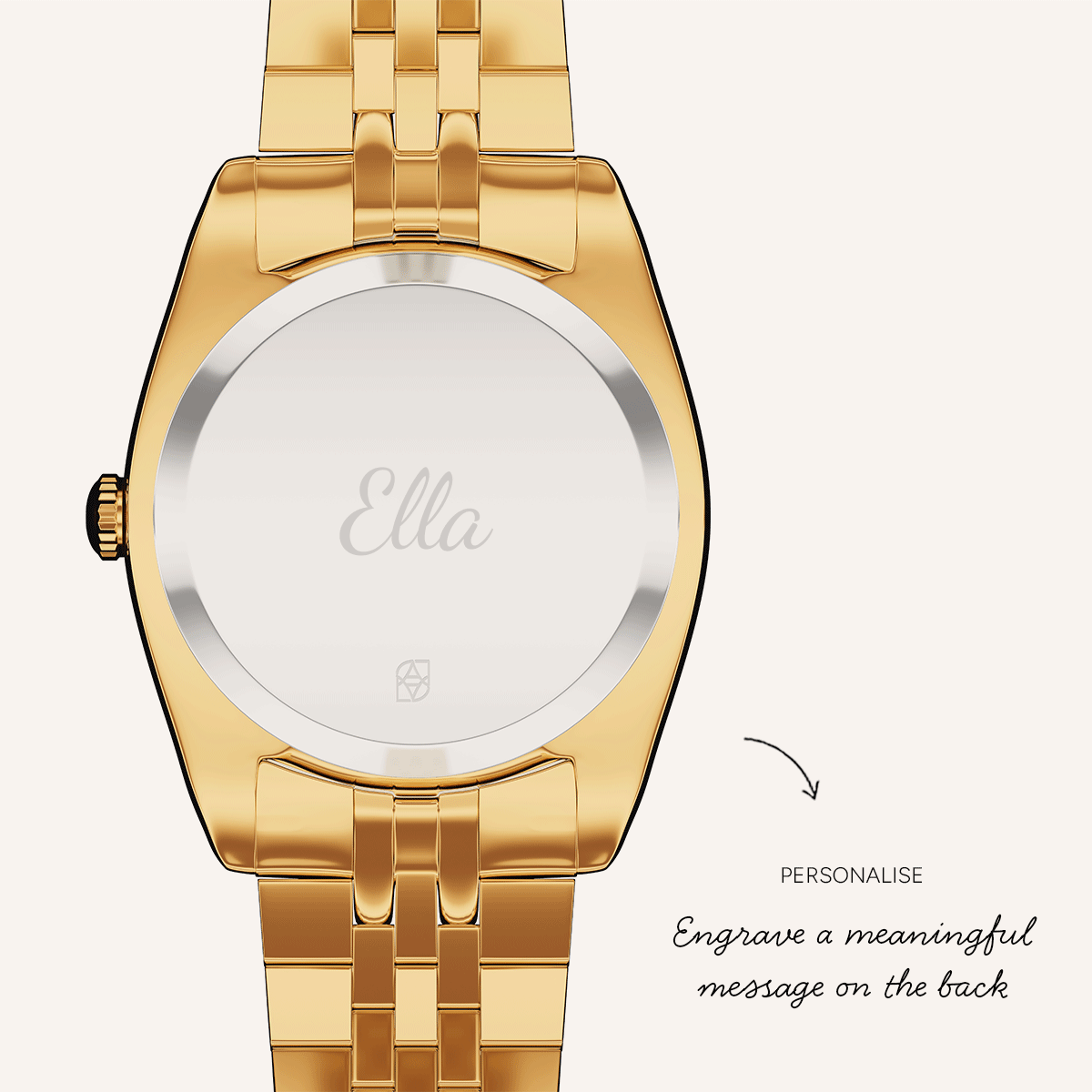 Mint Green Belgravia 30 Watch (Gold)