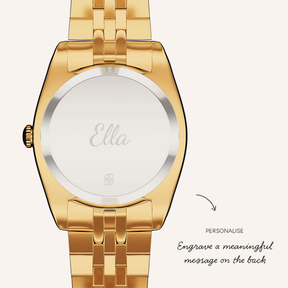 Mint Green Belgravia 30 Watch (Gold)