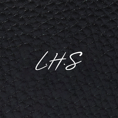 Leather Luggage Tag (Black)