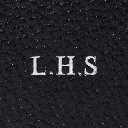 Leather Wash Bag (Black)