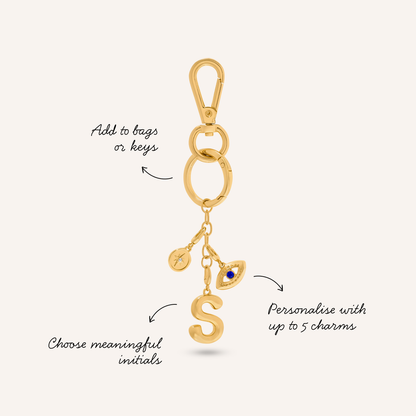 Buildable Bag Charm (Gold)