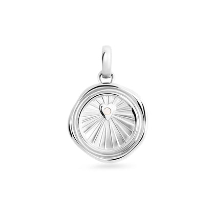 Custom Talisman Coin Necklace (Silver)