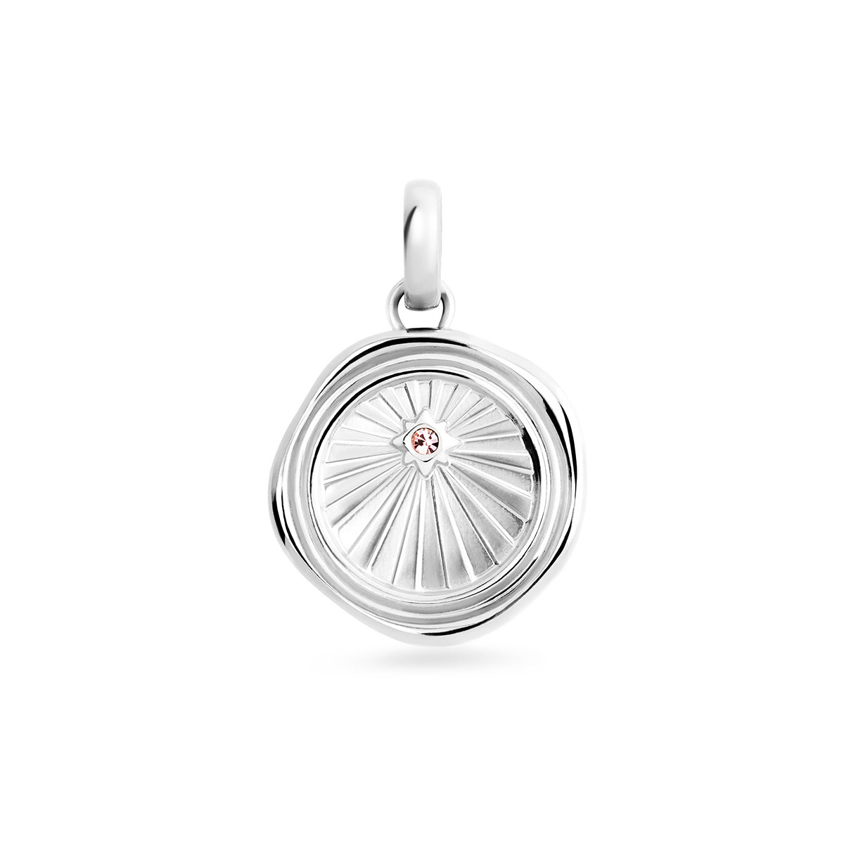Custom Talisman Coin Necklace (Silver)