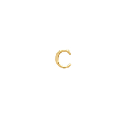 Made Mine Charms - Didot Initial Charm (Gold)