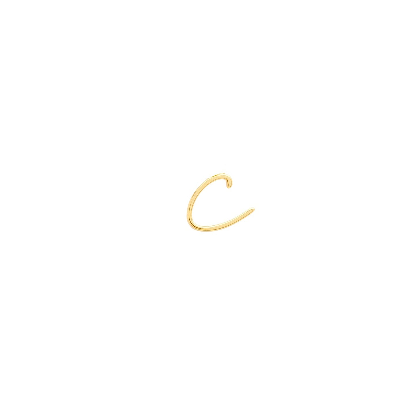 Made Mine Script Letter Bracelet (Gold) - NN