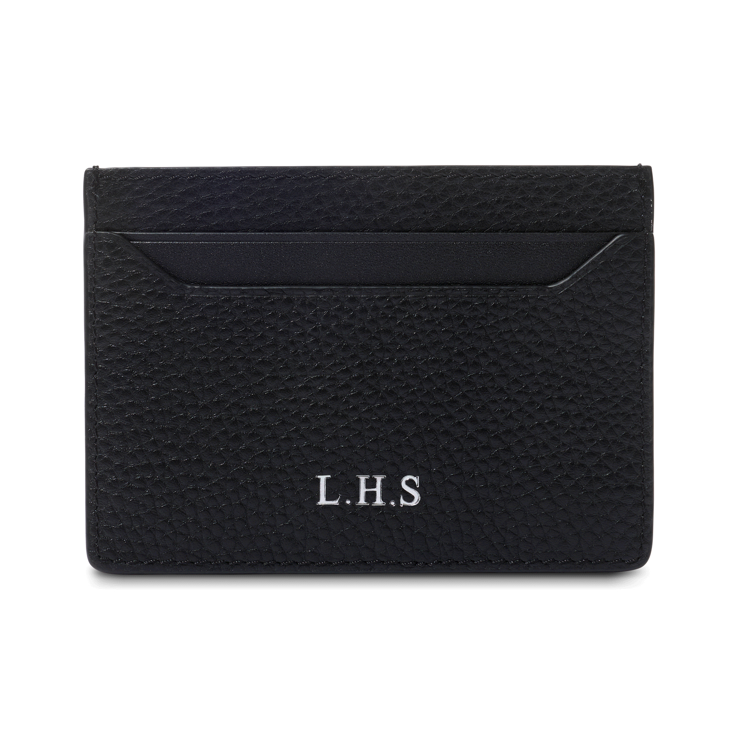 Leather Card Holder (Black)