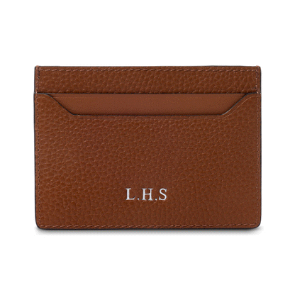 Leather Card Holder (Tan)