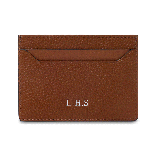 Leather Card Holder (Tan)
