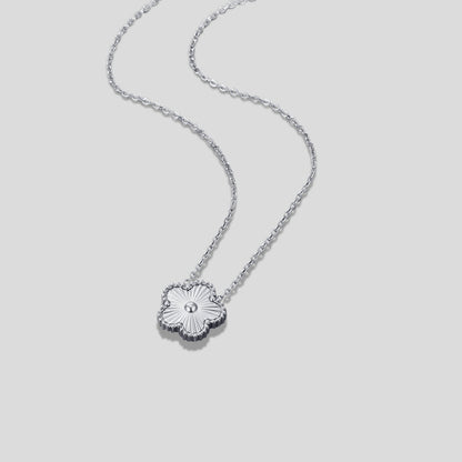 Silver Clover Necklace
